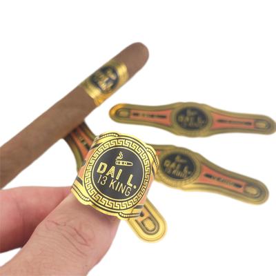 Καλή τιμή Custom Eco-friendly Cigar Label with Full-automatic Production and ISO9001 Certified for Private Branding σε απευθείας σύνδεση